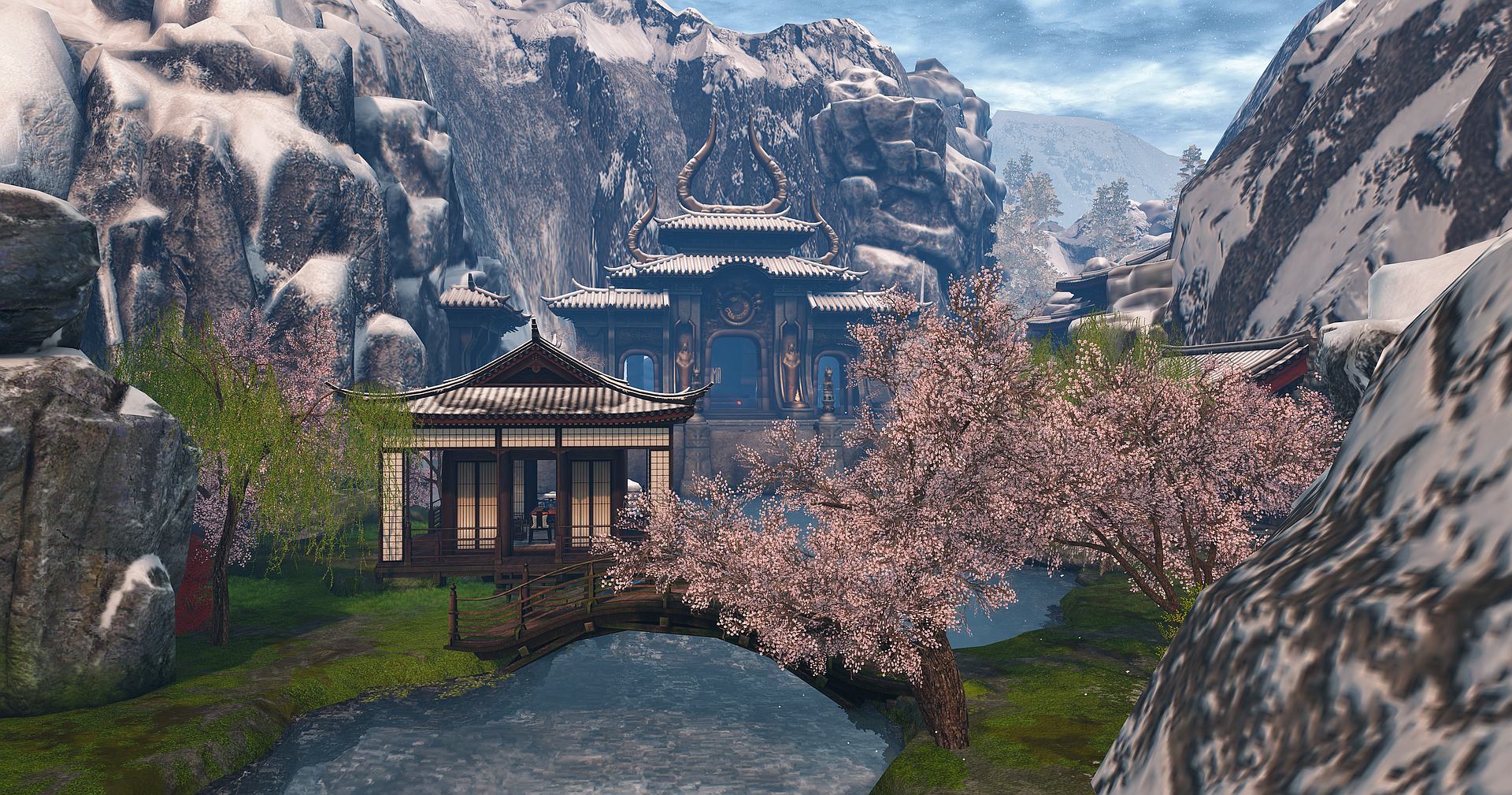 JOMO – Serenity in the Snow in Second Life