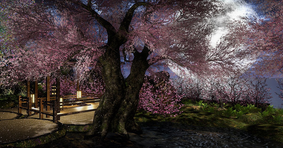 Cherry Blossom in Second Life: Seven Places to Visit for Sakura